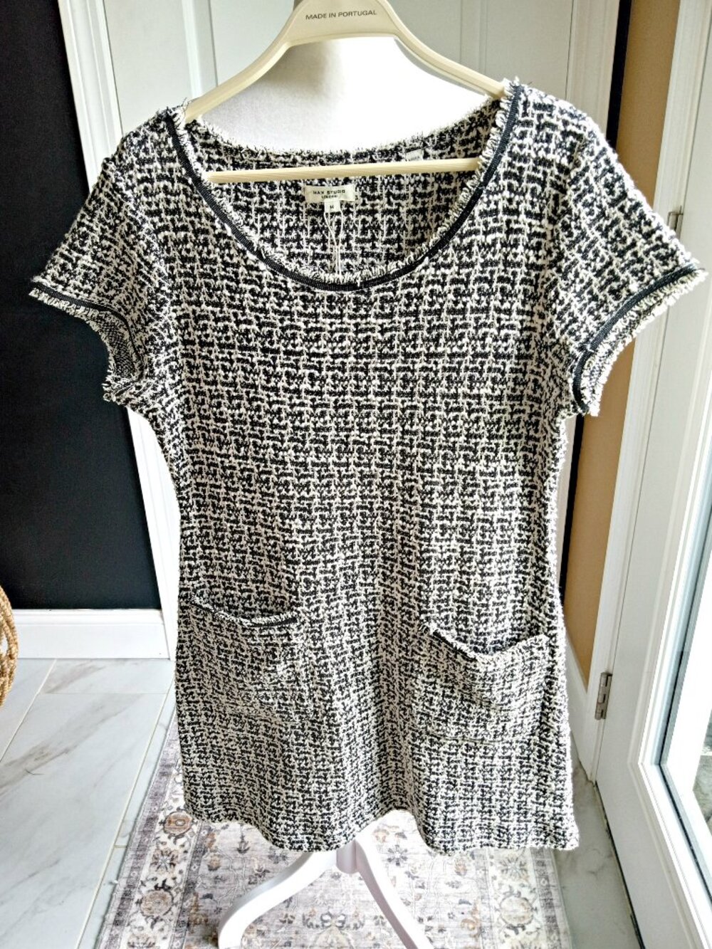NEW! OLD MONEY TWEED SHEATH DRESS Max STUDIO